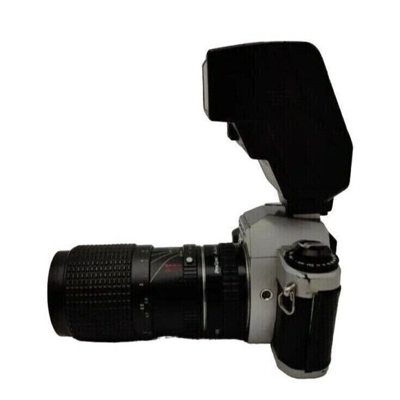 CHINON DP-5 Double Program SLR Film Camera Five Star MC 35-75MM Lens ProSpec 2X - Picture 3 of 11